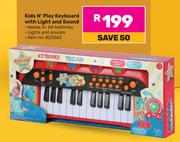 Kids n Play Keyboard With Light And Sound
