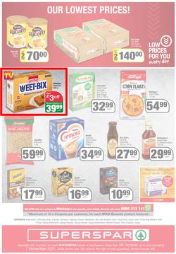 SUPERSPAR EASTERN CAPE : Our Best For Less (26 October - 7 November 2021) | Valid In Butterworth, Cofimvaba, Daku, Engcobo, Georgious, Highway, Kwantu, Mdantsane, Ndu, New Brighton, Protea, Zonke, page 8