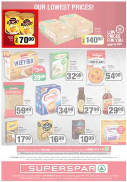 SUPERSPAR EASTERN CAPE : Our Best For Less (26 October - 7 November 2021) | Valid In Butterworth, Cofimvaba, Daku, Engcobo, Georgious, Highway, Kwantu, Mdantsane, Ndu, New Brighton, Protea, Zonke, page 8