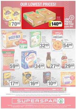 SUPERSPAR EASTERN CAPE : Our Best For Less (26 October - 7 November 2021) | Valid In Butterworth, Cofimvaba, Daku, Engcobo, Georgious, Highway, Kwantu, Mdantsane, Ndu, New Brighton, Protea, Zonke, page 8