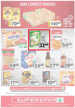 SUPERSPAR EASTERN CAPE : Our Best For Less (26 October - 7 November 2021) | Valid In Butterworth, Cofimvaba, Daku, Engcobo, Georgious, Highway, Kwantu, Mdantsane, Ndu, New Brighton, Protea, Zonke, page 8