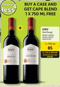 KWV Red Range-750ml