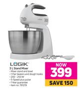 Logik 3L Stand Mixer