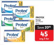 Protex Soap (All Variants)-For Any 3 x 200g