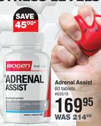 Biogen Adrenal Assist 60 Tablets
