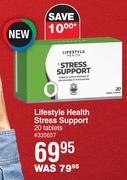 Lifestyle Health Stress Support 20 Tablets
