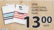 Spar Good Living Waffle Weave Swab-Each