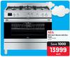 AEG 900mm 5 Burner With Gas Oven 10369MN-Each
