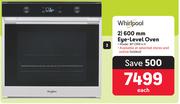 Whirlpool 600mm Eye Level Oven W7 OM5 4H-Each
