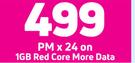 2 x Tecno Camon 17P LTE Smartphone-On 1GB Red Core More Data + On Promo 70