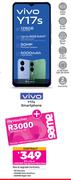 Vivo Y17s Smartphone-On 1.3GB Red Top Up Core More Data