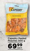 Capedry Peeled Peaches-500g Each