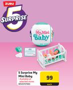 Zuru 5 Surprise My Mini Baby 850010166-Each