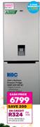 KIC 344 Ltr Bottom Freezer Fridge KBF 639ME W