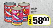 Lucky Star Pilchards (Assorted)-For 3 x 400g
