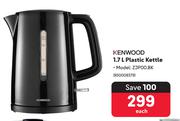 Kenwood 1.7L Plastic Kettle ZJP00.BK