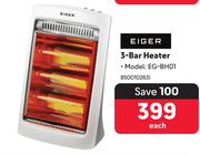 Eiger 3 Bar Heater EG-BH01