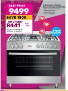 Univa 5 Burner Gas Cooker Electric Stove UGE019SI