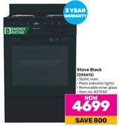 Defy Stove Black DSS612