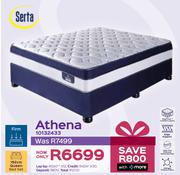 Serta Athena 152cm Queen Bed Set