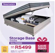 Sleepmasters 152cm Queen Storage Base