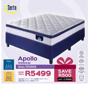 Serta Apollo 152cm Queen Bed Set