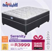 Cozy Nights Serenity 152cm Queen Bed Set