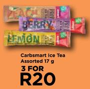 Carbsmart Ice Tea Assorted-For 3 x 17g