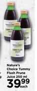 Nature's Choice Tummy Flush Prune Juice-250ml Each
