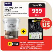 Promac 20L Easy Coat Silk Acrylic