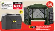 Camp Master 50L Fridge/Freezer 12V/220V