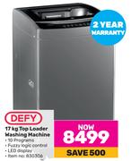 Defy 17Kg Top Loader Washing Machine