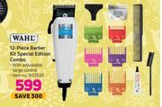 Wahl 12-Piece Barber Kit Special Edition Combo