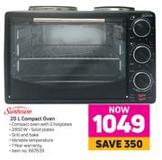 Sunbeam 20Ltr Compact Oven