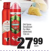 Old Spice Deodorant For Men(Selected)-150ml Each