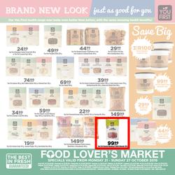 Food Lover's Market Western Cape : Our Way To Wellness (21 Oct - 27 Oct 2019), page 8