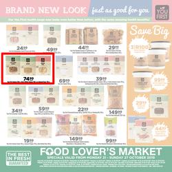 Food Lover's Market Western Cape : Our Way To Wellness (21 Oct - 27 Oct 2019), page 8