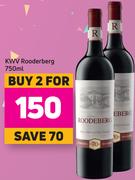 KWV Rooderberg 750ml- For 2