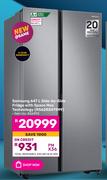 Samsung 647Ltr Side-By-Side Fridge With Space Max Technology RS62R5011M9