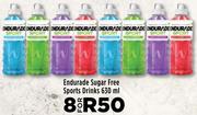 Endurade Sugar Free Sports Drinks 630 ml- For 8