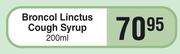 Broncol Linctus Cough Syrup-200ml