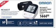 Omron M4 Intelli IT Automatic Upper Arm Blood Pressure Monitor