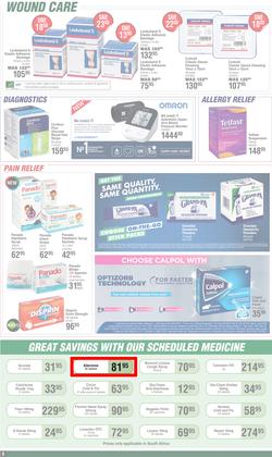 Dis-Chem : Savings Galore (14 March - 07 April 2024), page 8