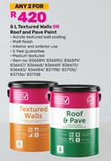 Simple Choice 5L Textured Walls Or Roof & Pave Paint-For 2