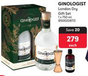 Ginologist London Dry Gift Set-750ml Each