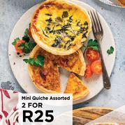 Mini Quiche Assorted-For 2