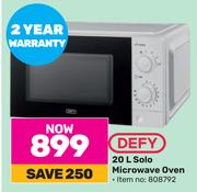 Defy 20L Solo Microwave Oven