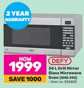 Defy 34L Grill Mirror Glass Microwave Oven DMO 392
