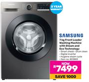 Samsung 7Kg Front Loader Washing Machine With Steam & Eco Technology
