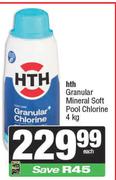 HTH Granular Mineral Soft Pool Chlorine-4Kg Each